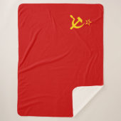 ソ連（ソ連）（共産主義のハンマーと鎌） シェルパブランケット (正面)