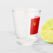 ソ連（ソ連）（共産主義のハンマーと鎌） ショットグラス (左)