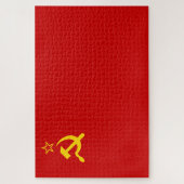 ソ連（ソ連）（共産主義のハンマーと鎌） ジグソーパズル (縦)