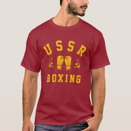 ソ連 ボクシング Tシャツ