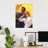 ソ連 ポスター (ホームオフィス)