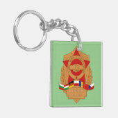 ソ連、社会主義東部連合、ワルシャワ条約 キーホルダー (正面左)