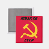 ソ連CCCPモスバ マグネット (正面/裏面)