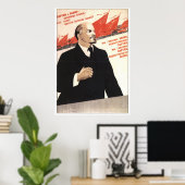 ソ連CCCP冷戦ソ連プロパガンダポスター ポスター (ホームオフィス)