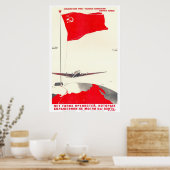 ソ連CCCP冷戦ソ連プロパガンダポスター ポスター (キッチン)