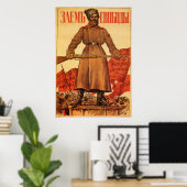 ソ連CCCP冷戦ソ連プロパガンダポスター ポスター (ホームオフィス)