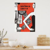 ソ連CCCP冷戦ソ連プロパガンダポスター ポスター (キッチン)