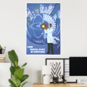 ソ連CCCP冷戦ソ連プロパガンダポスター ポスター (ホームオフィス)