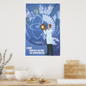 ソ連CCCP冷戦ソ連プロパガンダポスター ポスター (キッチン)