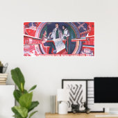 ソ連CCCP冷戦ソ連プロパガンダポスター ポスター (ホームオフィス)