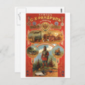 ソ連CCCP冷戦ソ連プロパガンダポスター ポストカード (正面/裏面)