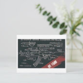 ソ連CCCP冷戦ソ連プロパガンダポスター ポストカード (スタンド正面)