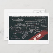 ソ連CCCP冷戦ソ連プロパガンダポスター ポストカード (正面/裏面)