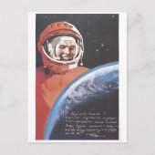 ソ連CCCP冷戦ソ連プロパガンダポスター ポストカード (正面)