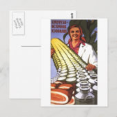 ソ連CCCP冷戦ソ連プロパガンダポスター ポストカード (正面/裏面)