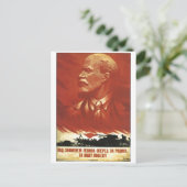 ソ連CCCP冷戦ソ連プロパガンダポスター ポストカード (スタンド正面)