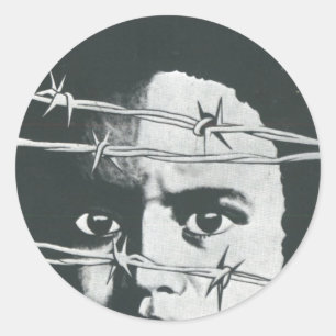 ソ連CCCP冷戦ソ連プロパガンダポスター ラウンドシール