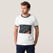ソ連CCCP冷戦ソ連プロパガンダポスター Tシャツ (正面フル)