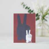 ソ連CCCP冷戦プロパガンダ ポストカード (スタンド正面)