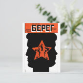 ソ連CCCP冷戦プロパガンダ ポストカード (スタンド正面)