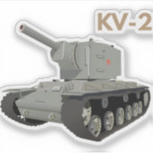 ソ連KV-2タンク シール (正面)