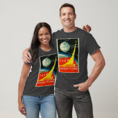 ソ連USSR CCRP宇宙プログラムヴィンテージ Tシャツ (ユニセックス)