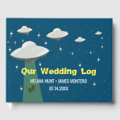 ソ飛んでいるース牛の連結婚外 ゲストブック (正面)