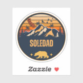 ソledadカリフォルニア シール (シート)