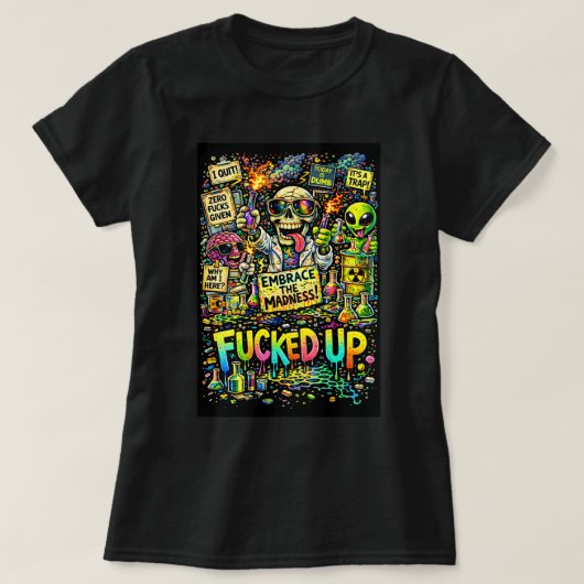 ゾインクラボ実験0047117 Tシャツ (デザイン正面)