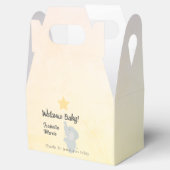 ゾウお洒落ェンウェルカムベビー フェイバーボックス (オープン)