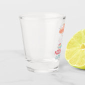 ゾウお洒落ズ中妹名前をカスタムする ショットグラス (左)