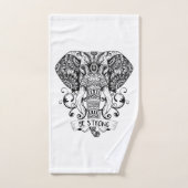 ゾウが強い バスタオルセット (ハンドタオル)