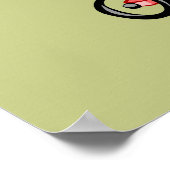 ゾウが星間トライクに乗る ポスター (角)