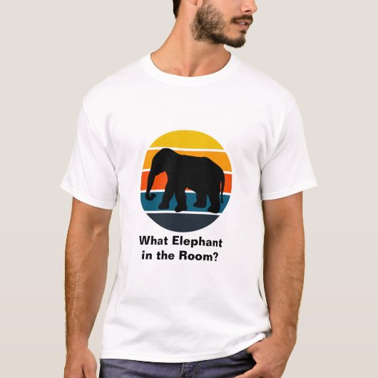 ゾウって？ Tシャツ (正面)