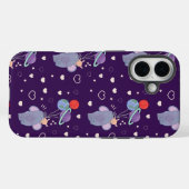 ゾウとウサギの宇宙気球の乗車 | ファンタジー Case-Mate iPhoneケース (裏面 (横))