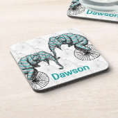 ゾウとバイクは対等だ！ コースター (左側)