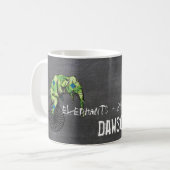 ゾウとバイクは対等だ！ コーヒーマグカップ (正面左)