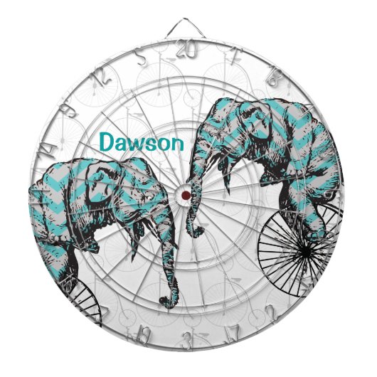 ゾウとバイクは対等だ！ ダーツボード (正面)