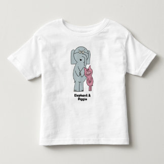 ゾウとブタ トドラーTシャツ
