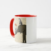 ゾウとペンギン マグカップ (正面左)