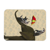 ゾウとペンギン マグネット (横)