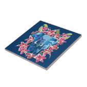 ゾウとユリ タイル (側面)