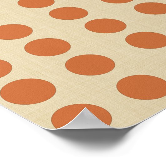 ゾウと一緒にスパイスの気分を楽しむドット ポスター (角)