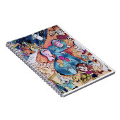 ゾウと友人：神経質な不気味さ ノートブック (右側)