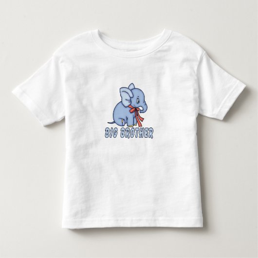 ゾウのおもちゃビッグ・ブラザー トドラーTシャツ (正面)