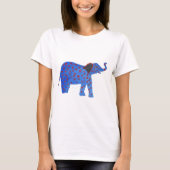 ゾウのイラスト ベーシックTシャツ Tシャツ (正面)