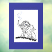 ゾウのエネルギー ウィンドウサイン (シート3)