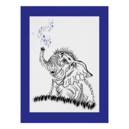 ゾウのエネルギー ポスター