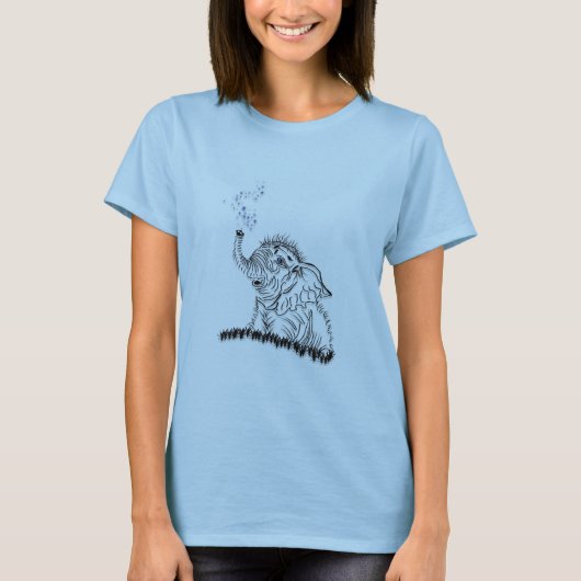 ゾウのエネルギー Tシャツ (正面)