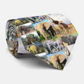 ゾウのカラー写真 ネクタイ (ロール)